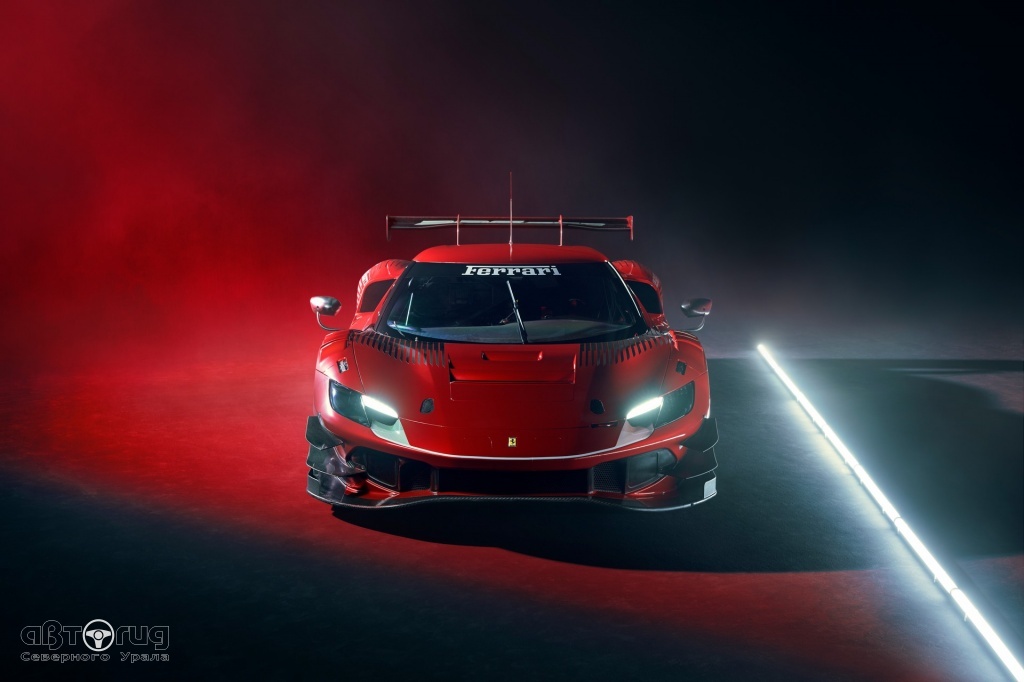 Ferrari представила новый гоночный 296 GT3